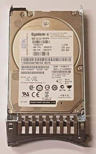 Image of IBM 1.2 TB SAS 00AD075 ST1200MM0007 10K RPM HDD 2.5" Hard Drive + Caddy