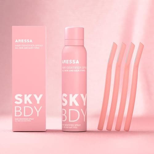 Image of Hair Identifier Spray for Face Shaving, Skin Body Hair Identifier Spray, Easy to Clean, Residue-Free, Suitable for All Skin Types, Improves Skin Quality (114 ml)