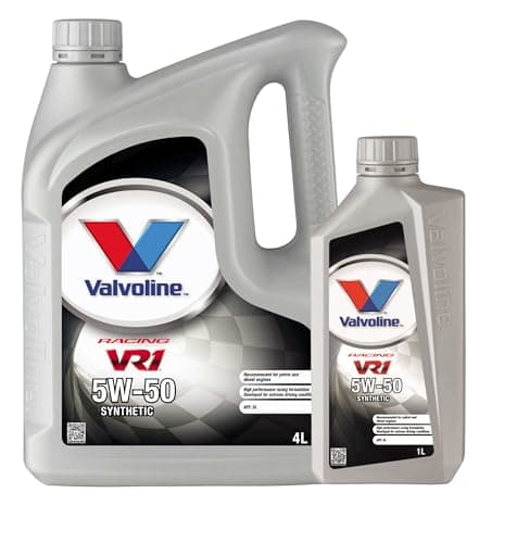 Image of WOL-Valvoline Premium 5W50 VR1 Fully Synthetic Racing Engine Oil 873434 ACEA A3/B4 Car Oil (5L)