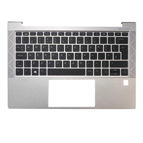 Image of BKbrckYHC Keyboard Palmrest Upper Cover Compatible With 835 830 735 730 G7 G8 Laptop US UK With Backlight(UK Keyboard C)
