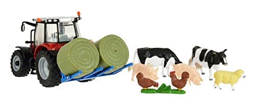 Image of Britains 43205 Massey Fergusson Tractor Farm Play Set
