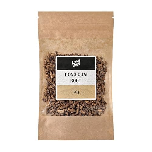 Image of Lowhill Valley Dong Quai Root – Pure Angelica Sinensis Root – Herbal Infusion For Women's Hormonal Balance - 100% Natural – 50g