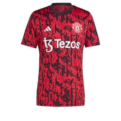 Image of Adidas Manchester United Pre-Match Jersey