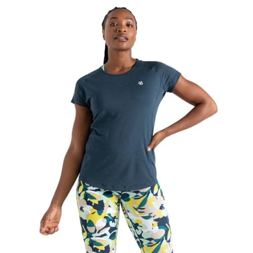 Image of Dare 2b Womens Corral Lightweight T-Shirt Yoga, Blue, 14 UK