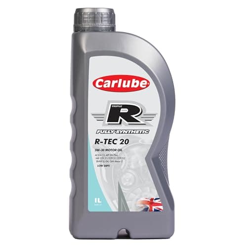 Image of Carlube Triple R 5W-30 ACEA C2/C3, API SP Fully Synthetic Engine Oil R-TEC 20 1L