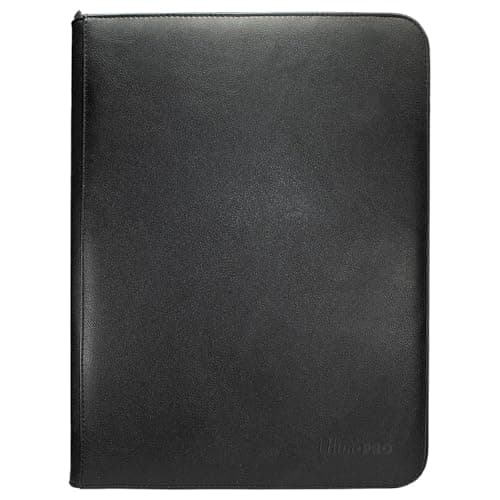 Image of Ultra Pro: Vivid 9-Pocket Zippered PRO-Binder (Black)