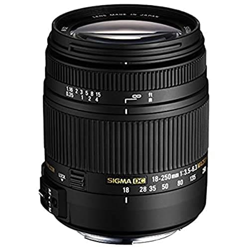 Image of Sigma 18-250mm f/3.5-6.3 DC Macro OS HSM Lens for Nikon (Official Sigma 3 Year UK Warranty)