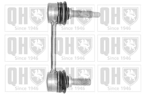 Image of Quinton Hazell Stabiliser Link - QLS3524S - Single Bar Fits Rear Axle Left or Right - Original Equipment OEM Quality Direct Fit Replacement - Length: 150mm - Finish: Powder-Coated