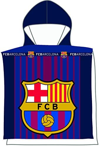 Image of FCB FC Barcelona Fleece Blanket, 100% Polyester, Blue, 55 x 110 cm