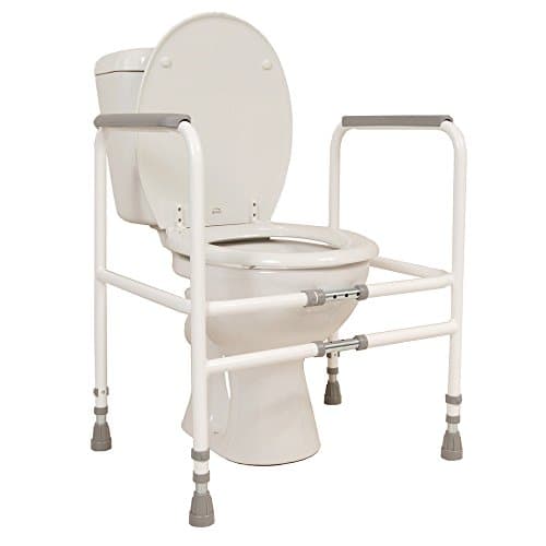 Image of NRS Healthcare Width Adjustable Toilet Frame