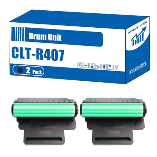 Image of Compatible for Samsung CLT-R407 Drum Unit CLP-320 CLP-320N CLP-325 CLP-325W Printers, High Yield 34000 Pages, Accurate Imaging Rich Colors (2-Pack Black)