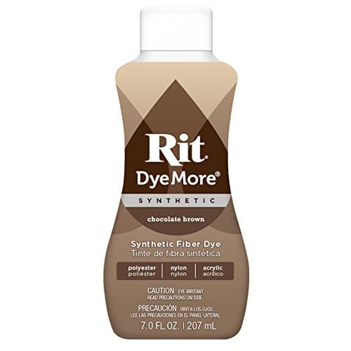 Image of Rit Dye 155854 Synthetic 7oz-Chocolate Brown, Other, Multicoloured, 207 ml (Pack of 1)