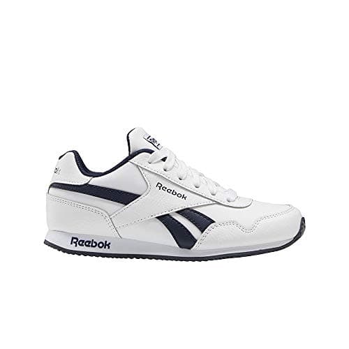 Image of Reebok Men Royal Classic Jogger 3.0 Sneaker, White/Collegiate Navy/White, 2.5