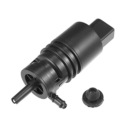 Image of X AUTOHAUX Windshield Washer Motor Pump Fit for Mercedes-Benz - 2 Pcs Black
