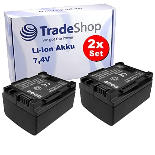 Image of 2x High Performance Camera Li-Ion Battery Replaces BP-808 BP-809 BP-819 BP-827 for Canon HF 21 200 HF21 HF200 HF M31 M36 M306 S10 S11 S20 S21 S100 S10 S20