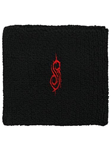 Image of Slipknot Unisex Black Silicone or Polyester Blend Sweatband - Sports Enthusiasts, Slipknot Fans