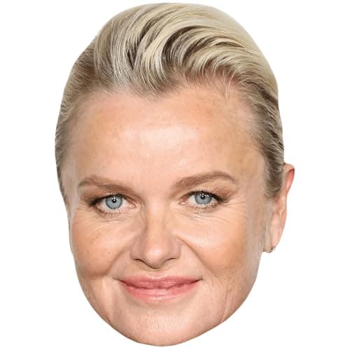 Image of Barbara Sturm (Smile) Celebrity Mask, Flat Card Face, Fancy Dress Mask