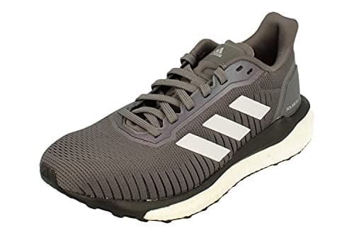 Image of adidas Solar Drive 19 Womens Running Trainers Sneakers (UK 5.5 US 7 EU 38 2/3, Black White Grey EF0781)