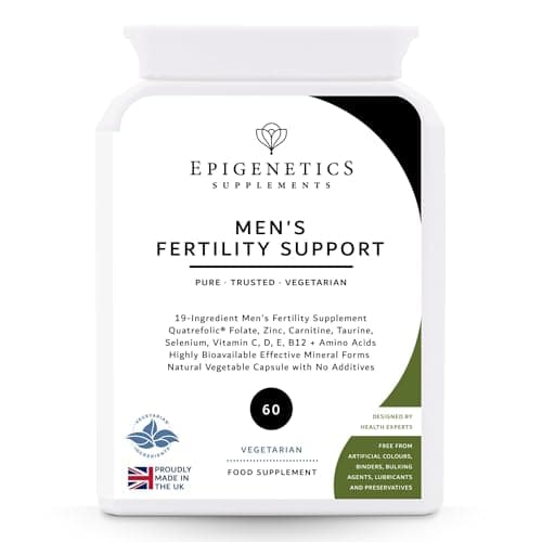 Image of Male Fertility Supplements | Conception Support Supplement to Enhance Sperm Quality for Men with Zinc, Selenium, CoQ10 to Conceive | 60 Capsules | 1 Month Supply
