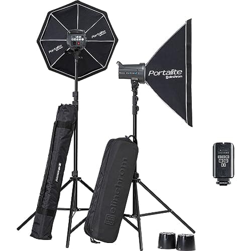 Image of Elinchrom Lighting Kit D-LITE RX 4/4 SOFTBOX TO GO, Black (EL20839.2)