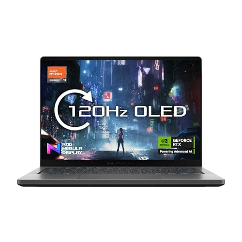 Image of ASUS ROG Zephyrus G14 GA403UP 14.0" 3K 500nits 120Hz OLED Gaming Laptop (AMD Ryzen 9 270, NVIDIA GeForce RTX 5070 Graphics, 32GB RAM, 1TB PCIe SSD, RGB Backlit Keyboard, Windows 11)