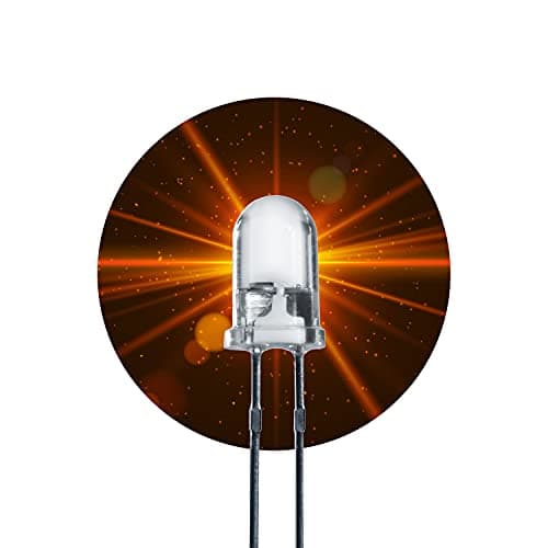 Image of Lumetheus LEDs 5 mm Colour orange Extra Super Bright 25.000 mcd 100 pieces 2-3 Volts 2 Pin Light Emitting LED Diode