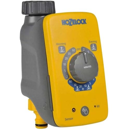 Image of HOZELOCK - Watering Timer Sensor Controller : Automatic and Easy Watering With Its Light Sensor, Daily Watering At Sunrise And/or Sunset, Manual Watering Function [2212 0000]