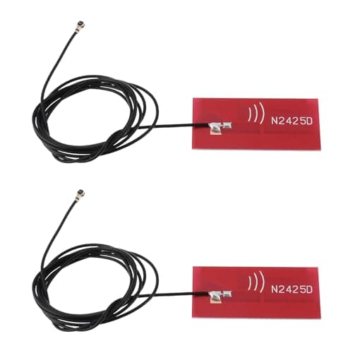 Image of YINETTECH 2Pcs MHF4 Built-in Antenna 2.4GHz/5GHz 3dBi for M.2 Interface Cards NGFF 7265 8265 9260 9560 AX200
