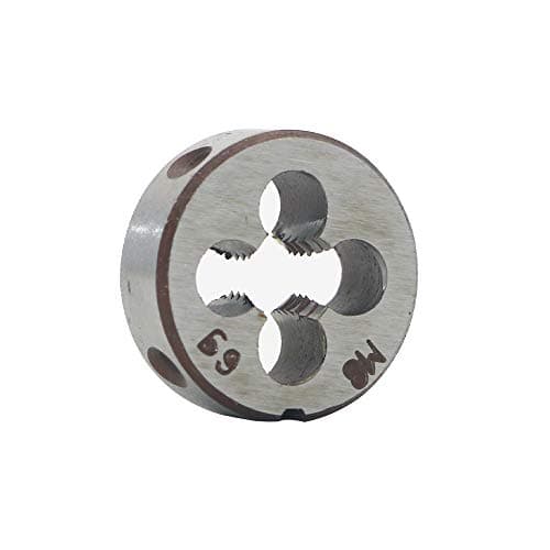 Image of HSS 8mm X 1.25 Metric Right Hand Round Die, Machine Thread Die M8 X 1.25mm Pitch for Mold Machining, Alloy Steel, It Can Process Steel, Cast Iron, Copper And Aluminum.