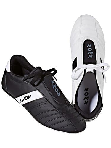 Image of Kwon Dynamic Training Shoes in 2 Colours Black and White, black, 12.5 UK