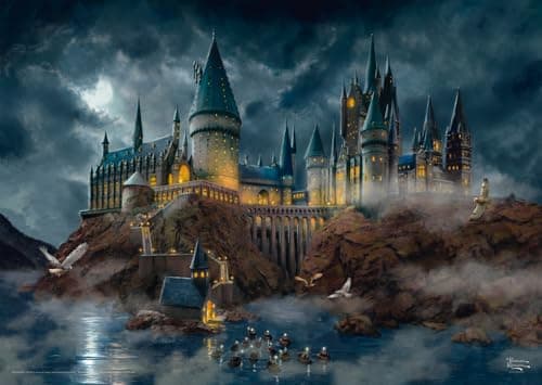 Image of Schmidt | Harry Potter: Hogwarts Castle | 1000 Piece Jigsaw Puzzle | Ages 14+ | 1+ Players
