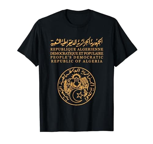 Image of Algeria,Algerian,Algeria Flag,Algeria passport. T-Shirt