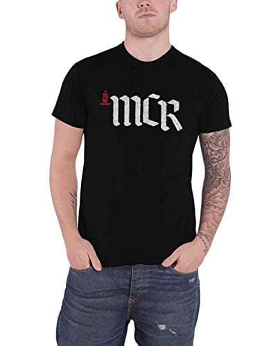 Image of My Chemical Romance - MCR Logo Unisex X-Large T-Shirt - Black