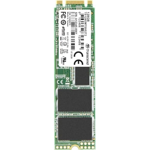 Image of Transcend MTS952T2 128GB Interne M.2 PCIe NVMe SSD 2280 M.2 SATA 6 Gb/s Retail TS128GMTS952T2