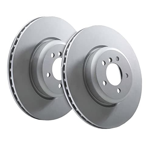 Image of HELLA 8DD 355 119-561 Brake Disc - 55420PRO - Coated - 330mm - 24mm - Internally Vented - for e.g. BMW