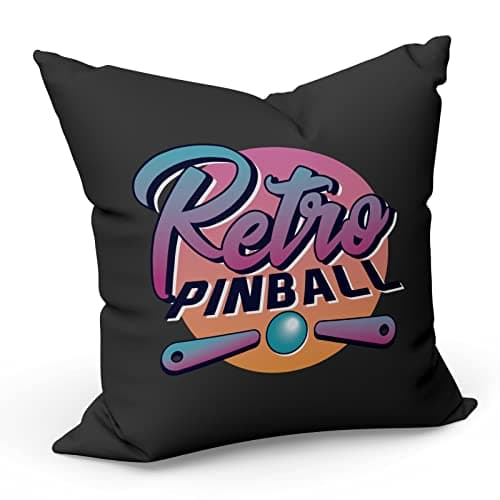 Image of Fabulous Pillow Cushion Cover 40x40 cm Retro Pinball Classic Arcade Game