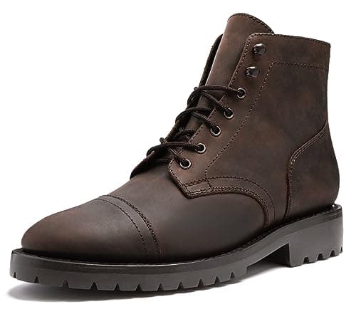 Image of Thursday Boot Company Captain Men's Lace-up Boot, Tobacco - Lug, 9 UK