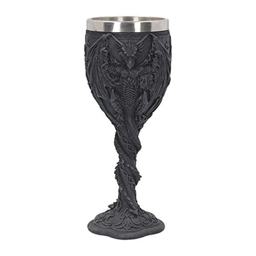 Image of Nemesis Now Final Offering Goblet Goblet 10.5cm Black