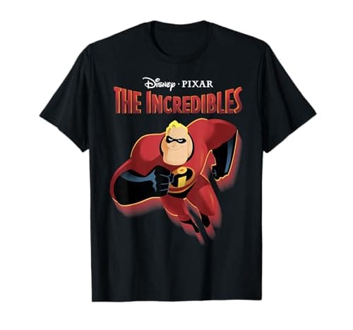 Image of Disney Pixar Incredibles Mr. Incredible Flys T-Shirt