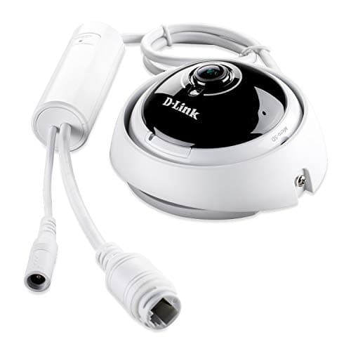 Image of D-Link Vigilance Full HD 3MP Panoramic Poe Camera DCS-4622 360 ° Surveillance 2 Way audio Motion Detection WDR Onboard SD Recording Day/Night