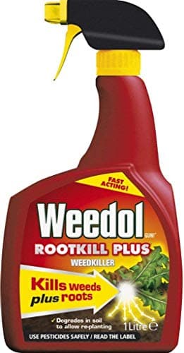Image of 2 X Rootkill Plus Weedkiller 1 Litre Trigger Bottle Gun