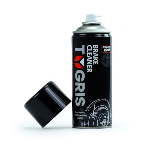 Image of Tygris Brake & Clutch Cleaner R202 – Professional-Strength Degreaser for Brake Parts, Fast-Evaporating & Non-Staining, Removes Grease, Oil, Brake Dust & Tar – 400 ml