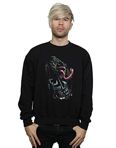 Image of Marvel Men's Venom Inside Me Sweatshirt Black Large