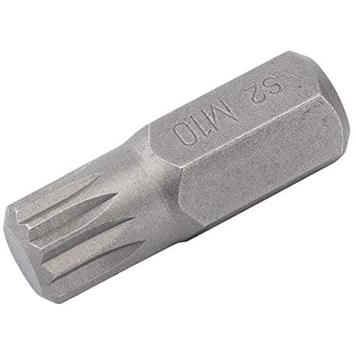 Image of Draper 33342 Expert Spline Insert Bit for Mechanic'S Bit Sets, M10 x 30mm, 10mm