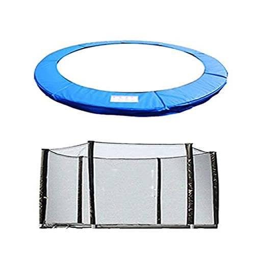 Image of Green Bay 10FT Blue Replacement Spring Cover Padding Pad and Safety Net for 6-Pole Trampoline