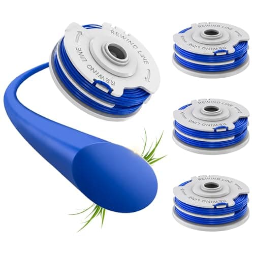 Image of Strimmer Spool for Flymo,4 PCS Φ1.65mm 11m FL289 Double Autofeed Spool Line,Strimmer Wire Compatible with Flymo Contour XT | Contour 500E | Power Trim 500 XT Electric Grass Trimmer