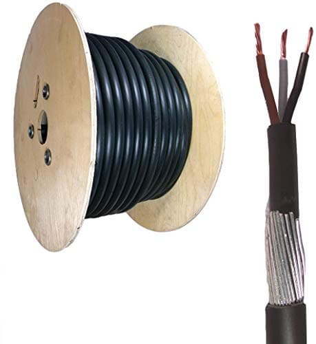 Image of 1.5MM 3 CORE SWA ARMOURED CABLE 1 METER 6943X