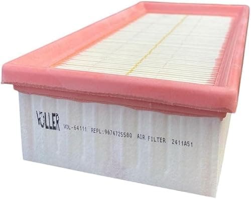 Image of Air Filter FOR CITROEN C3 C4, PEUGEOT 208 308 2008 301, VAUXHALL CORSA CROSSLAND, DS DS3 1612889480, 9674725580, 3640015