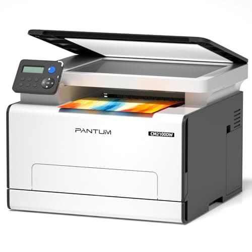 Image of PANTUM CM2100DW Colour Laser Printer All-in-One | Print, Copy, Scan | Auto Duplex Printing | 20ppm Speed | Wi-Fi & USB Connectivity | For Home and Office