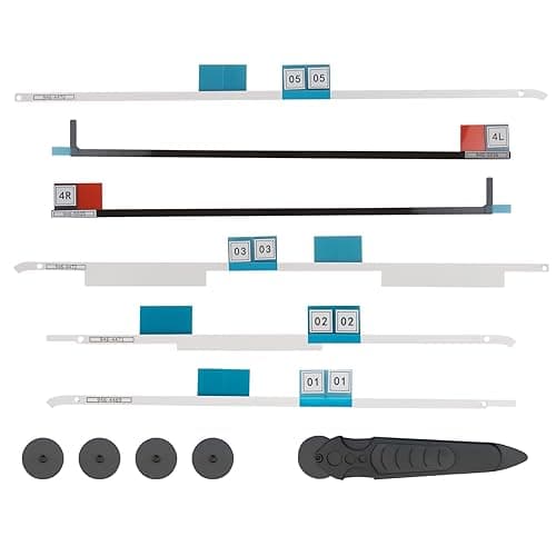 Image of Boloest LCD Display Screen Adhesive Strips Sticker Replacement Tape Professional Repair Kit Compatible with Apple iMac 21.5" A1418 Retiona 2012-2015(with Opening Tool)